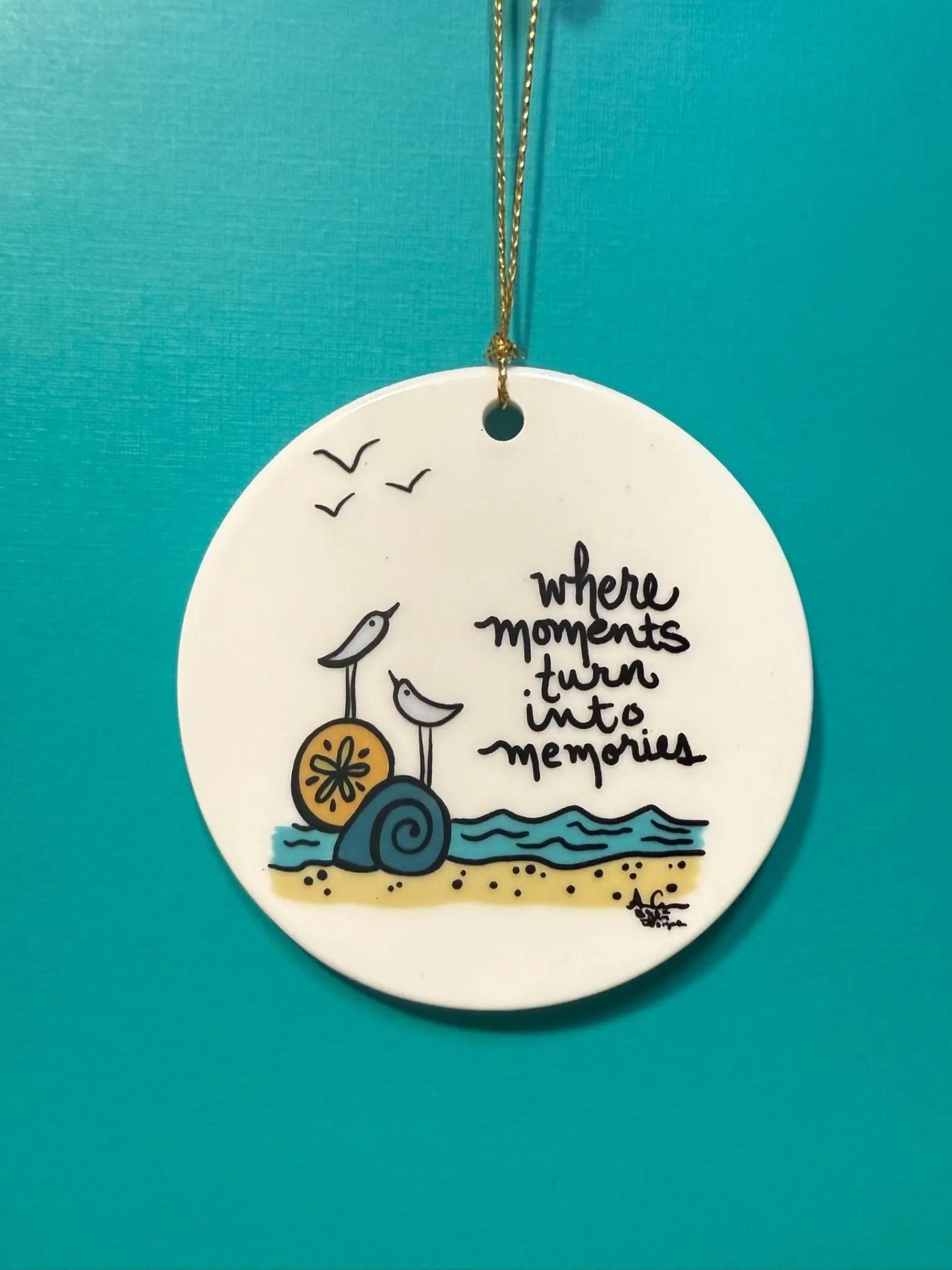 moments to memories 3in ceramic keepsake ornament