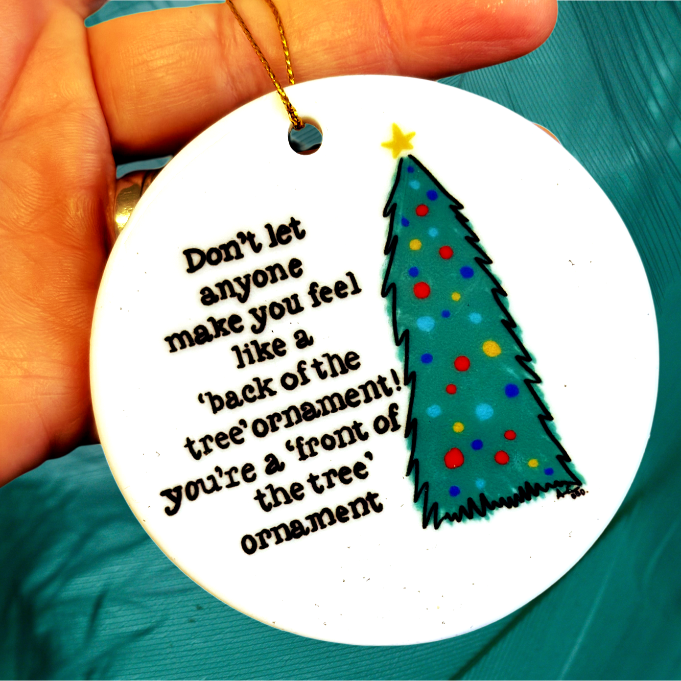 Funny Christmas Ornament