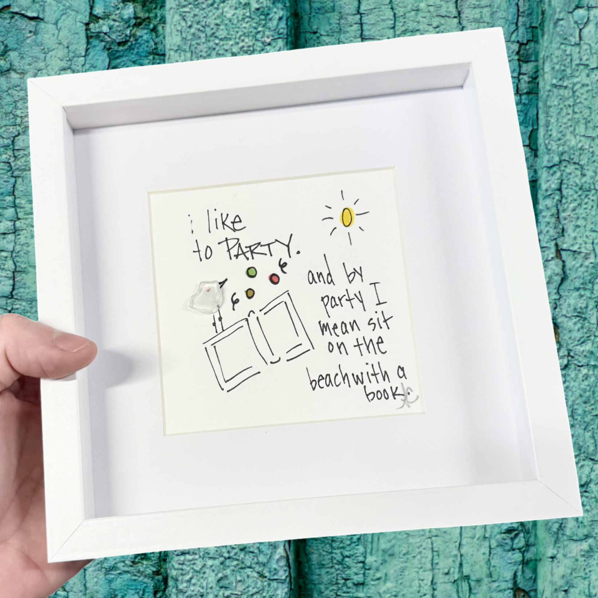 party with a book 6inch MINI i like to party 