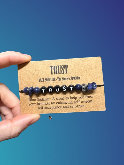 Trust Gemstone Bracelet