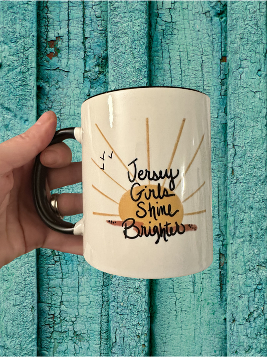 Jersey Girls Shine Brighter Mug