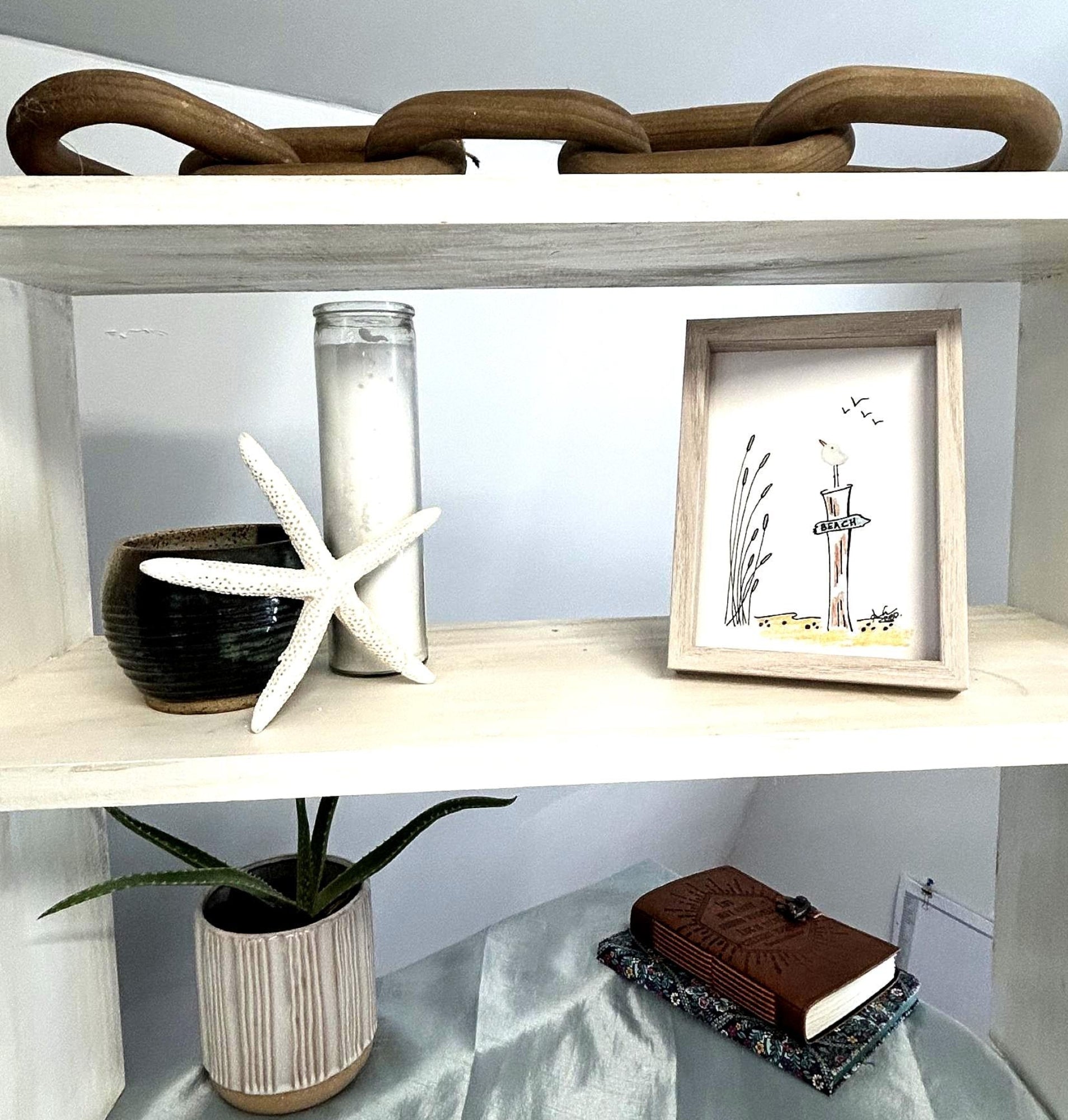 seagull_piling_sign_to_the_beach_5x7_white_wash_3_tier_shelf_bright