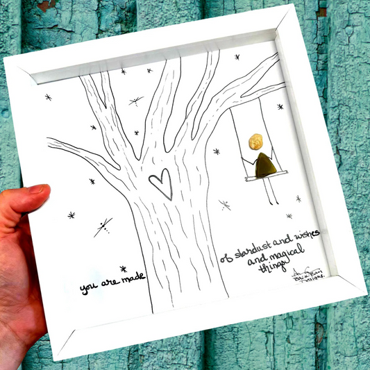 swing_magical_things_8_in_brighter sea glass art close 