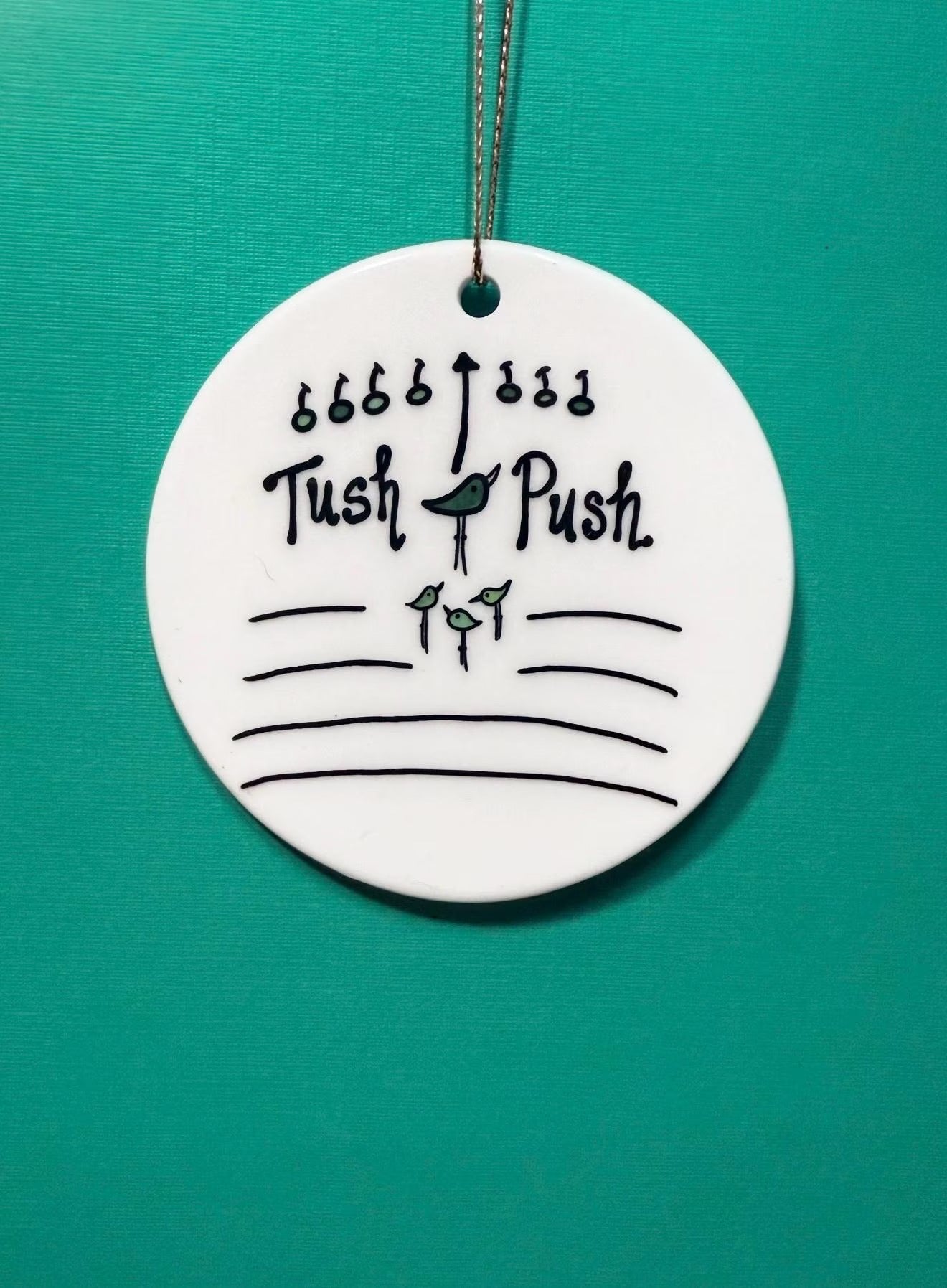 Tush Push ORNAMENT For Eagles Football Fan