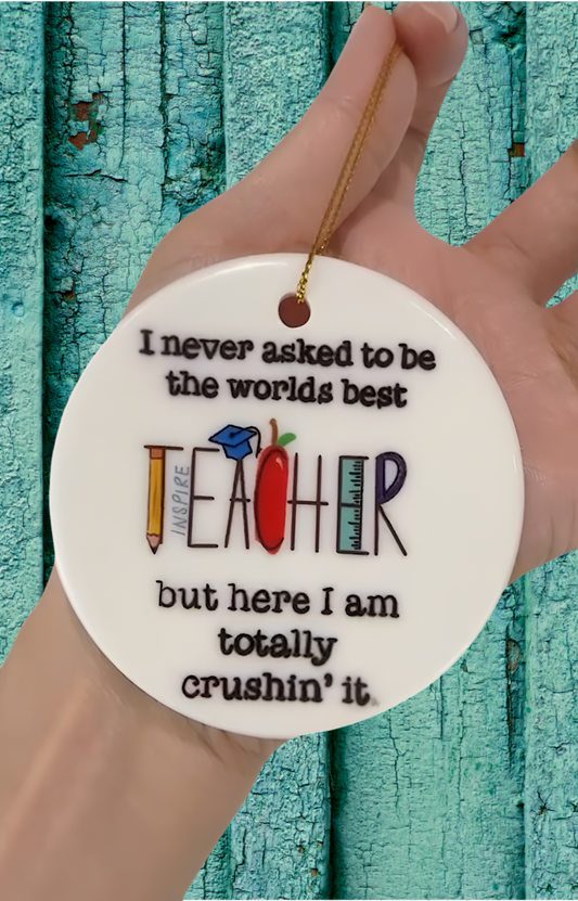 Teacher Ornament