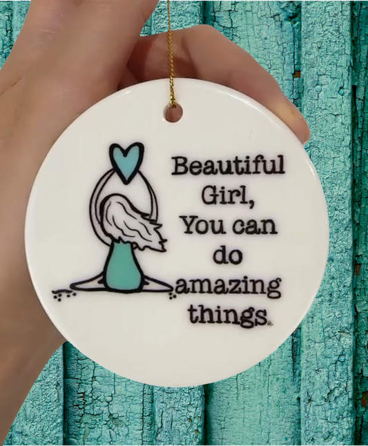 Beautiful Girl Ornament
