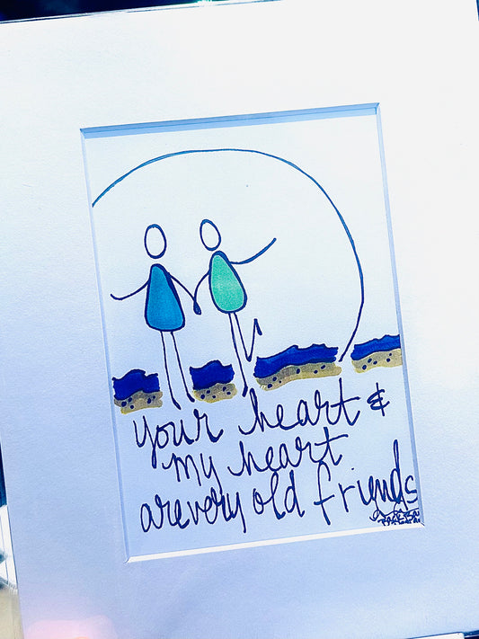 Old Friends Print