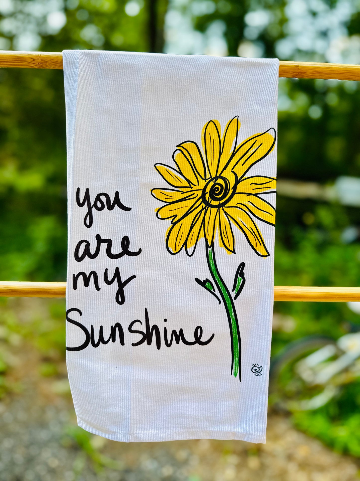 You are my sunshine Tea Towel