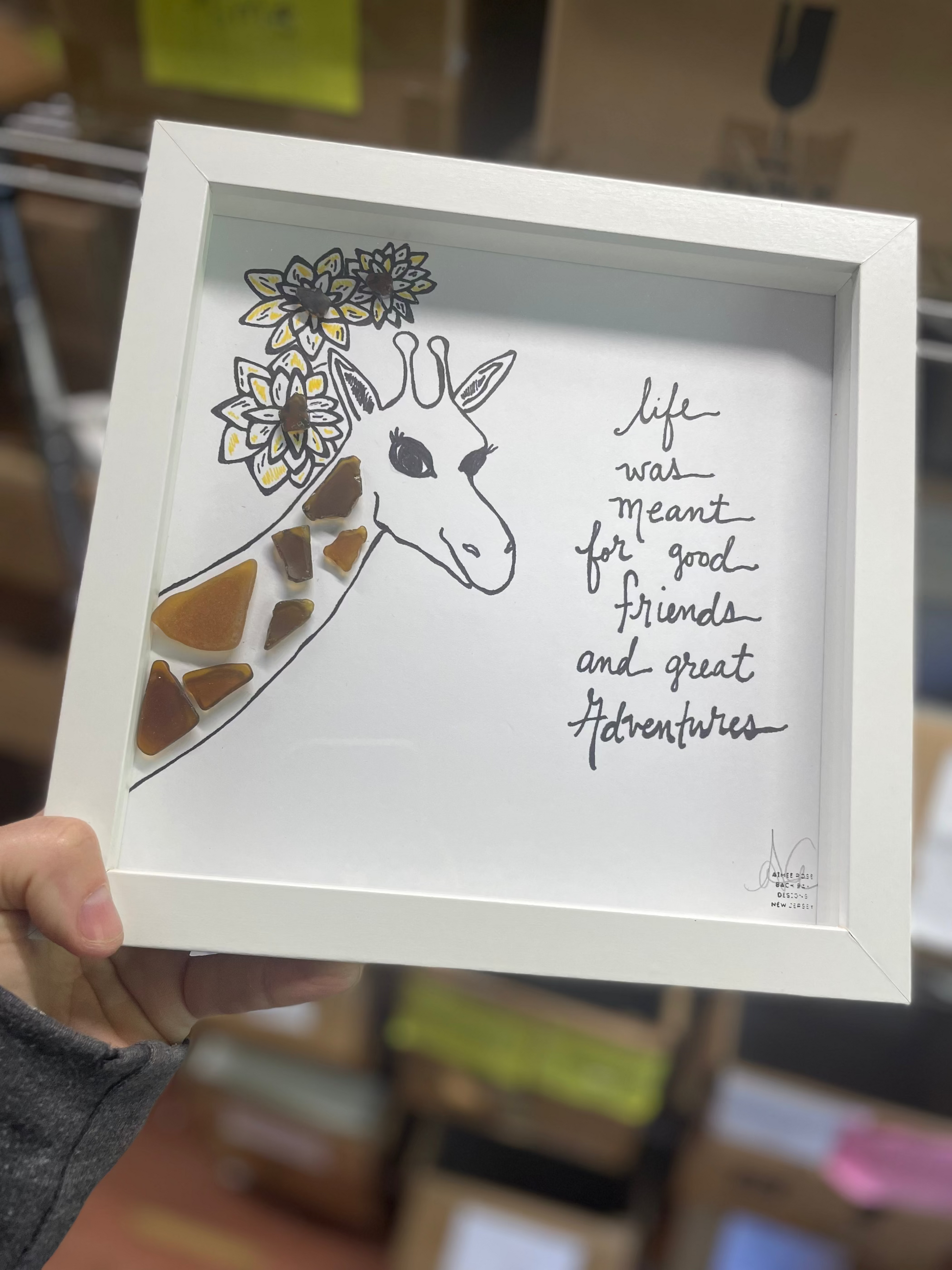 Giraffe good friend adventures 