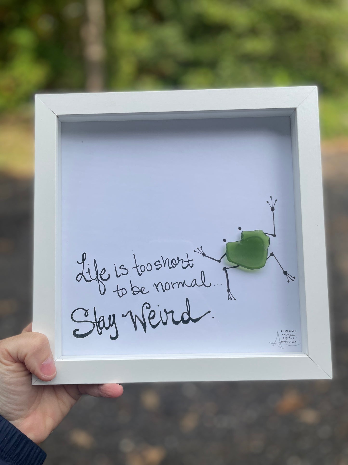 Stay Weird Frog